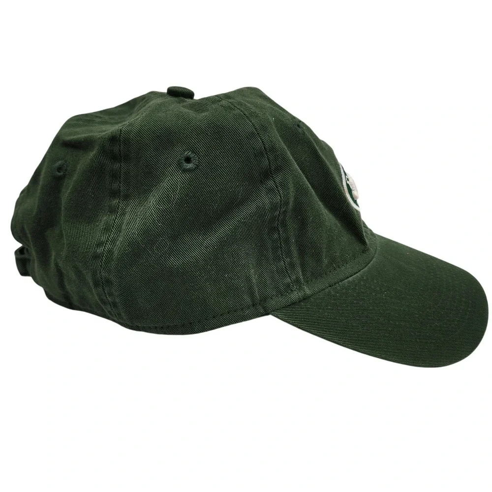 Reebok NFL New York Jets Hat Mens Green Cotton Adjustable Strap Dad Cap Logo - Picture 4 of 9